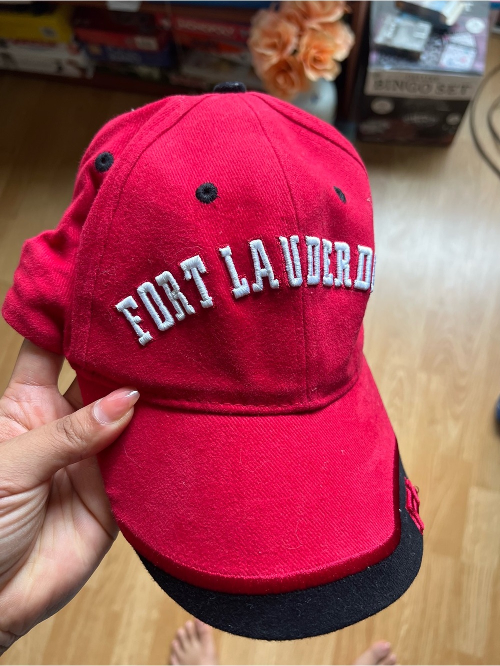 Fort Lauderdale Red Baseball Cap